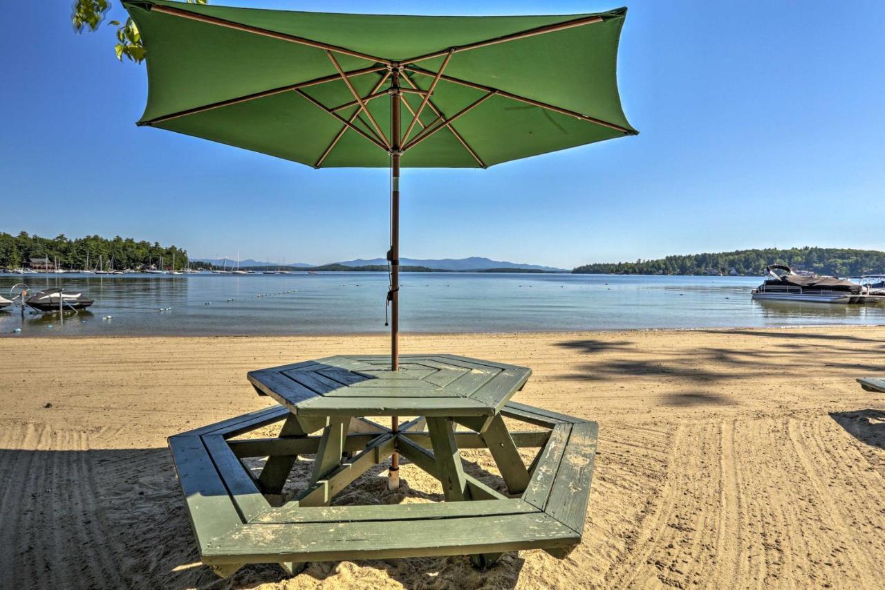 Lake Getaway Walk Across Street To Private Beach! Gilford Luaran gambar